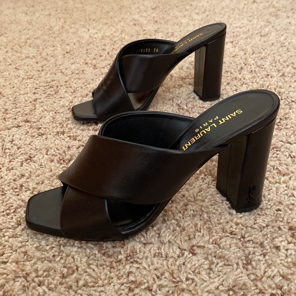 Saint Laurent black heels(open to offers!) - Picture 8 of 14
